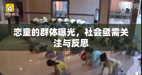 恋童的群体曝光，社会亟需关注与反思