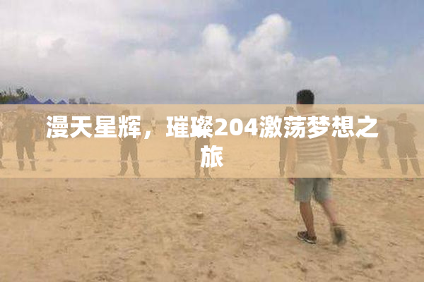 漫天星辉，璀璨204激荡梦想之旅