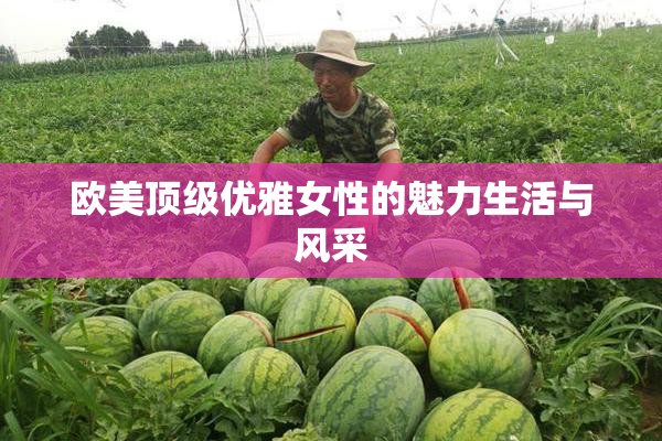 欧美顶级优雅女性的魅力生活与风采