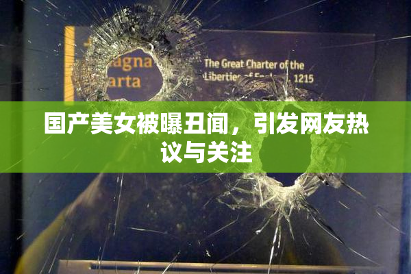 国产美女被曝丑闻，引发网友热议与关注
