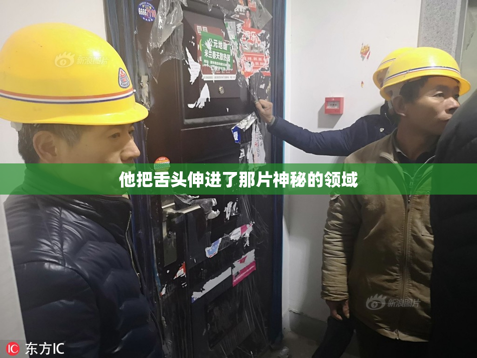 他把舌头伸进了那片神秘的领域