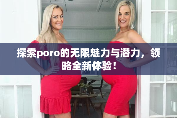 探索poro的无限魅力与潜力，领略全新体验！