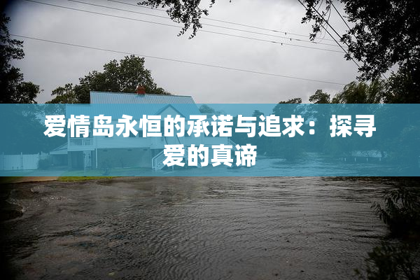 爱情岛永恒的承诺与追求：探寻爱的真谛