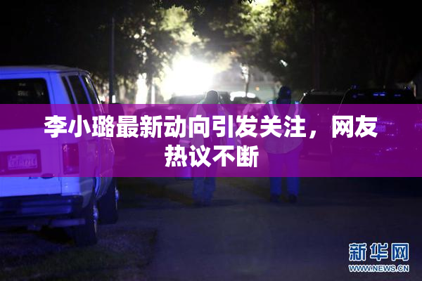 李小璐最新动向引发关注，网友热议不断