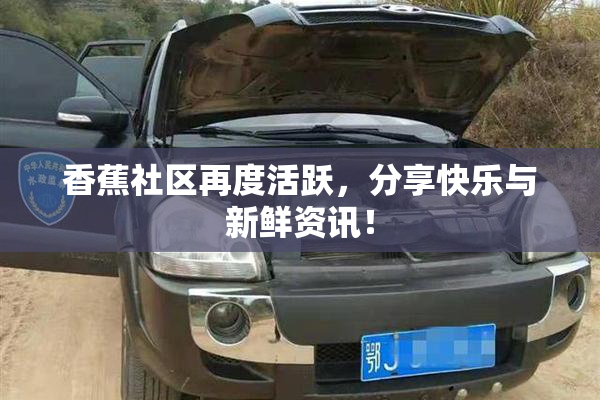 香蕉社区再度活跃，分享快乐与新鲜资讯！