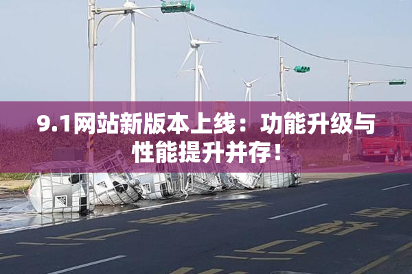 9.1网站新版本上线：功能升级与性能提升并存！