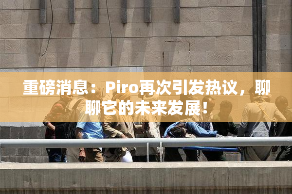 重磅消息：Piro再次引发热议，聊聊它的未来发展！