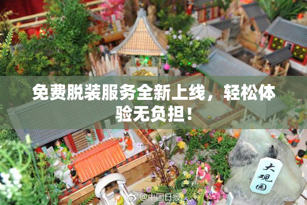免费脱装服务全新上线，轻松体验无负担！