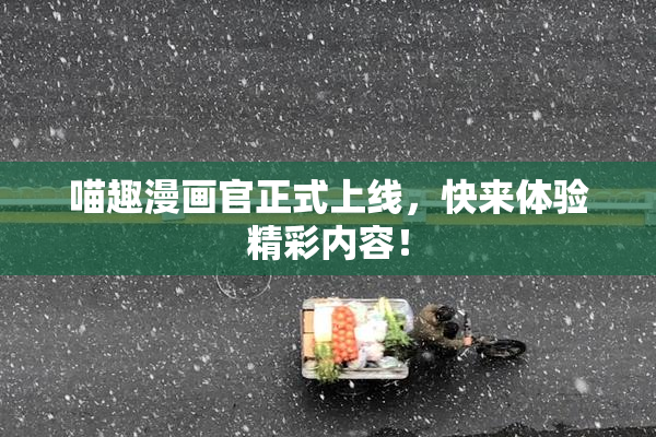 喵趣漫画官正式上线，快来体验精彩内容！