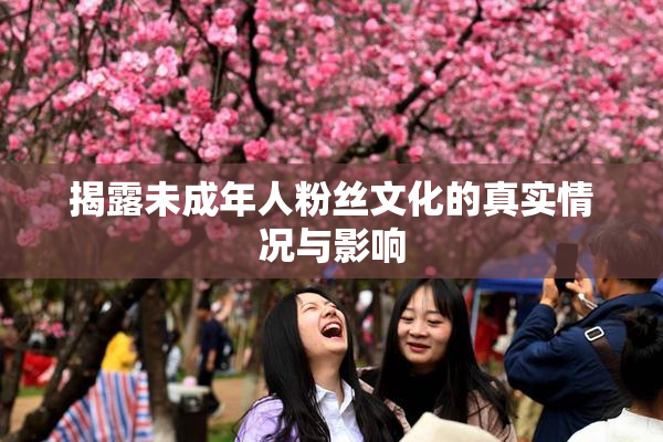 揭露未成年人粉丝文化的真实情况与影响