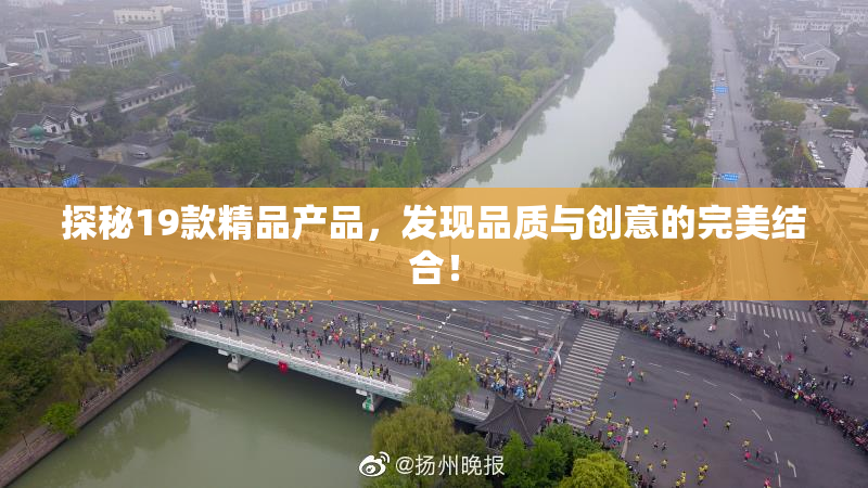 探秘19款精品产品，发现品质与创意的完美结合！