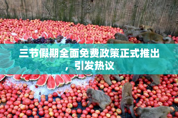 三节假期全面免费政策正式推出，引发热议
