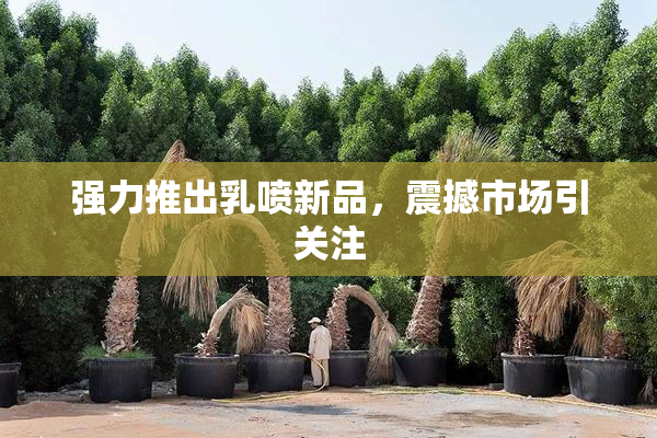 强力推出乳喷新品，震撼市场引关注
