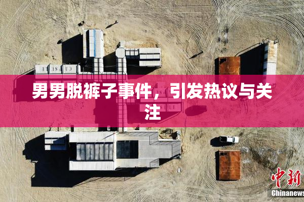 男男脱裤子事件，引发热议与关注