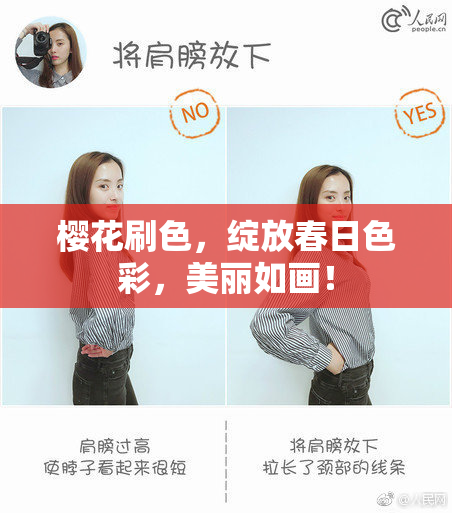 樱花刷色，绽放春日色彩，美丽如画！