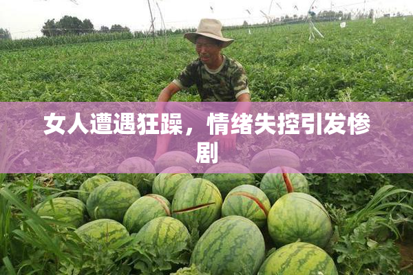 女人遭遇狂躁，情绪失控引发惨剧