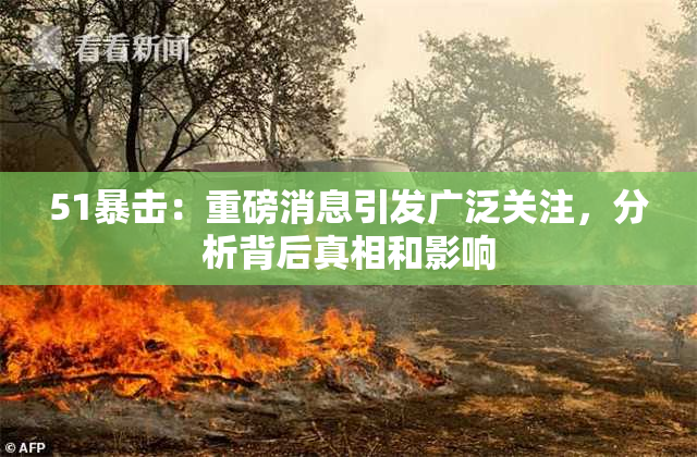 51暴击：重磅消息引发广泛关注，分析背后真相和影响