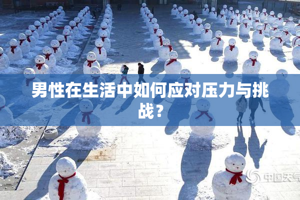 男性在生活中如何应对压力与挑战？