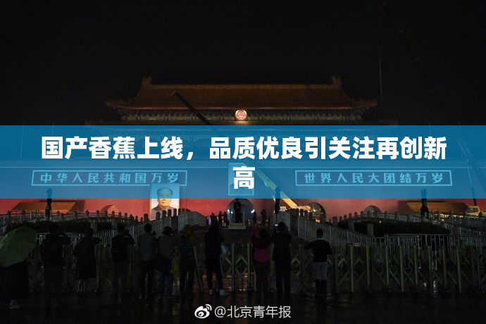 国产香蕉上线，品质优良引关注再创新高