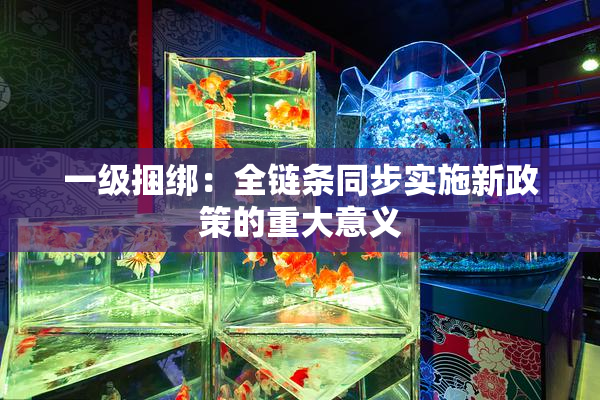 一级捆绑：全链条同步实施新政策的重大意义