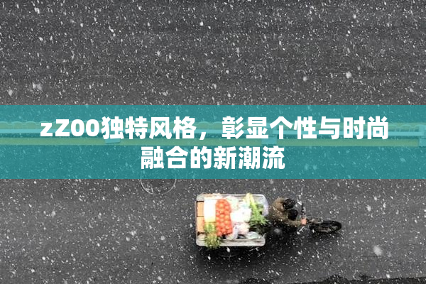 zZ00独特风格，彰显个性与时尚融合的新潮流