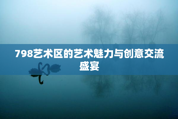 798艺术区的艺术魅力与创意交流盛宴