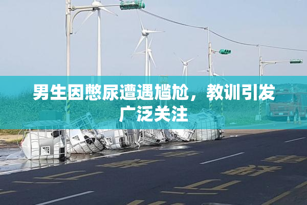 男生因憋尿遭遇尴尬，教训引发广泛关注