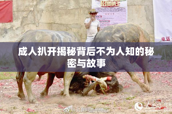 成人扒开揭秘背后不为人知的秘密与故事
