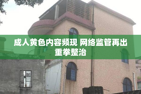成人黄色内容频现 网络监管再出重拳整治