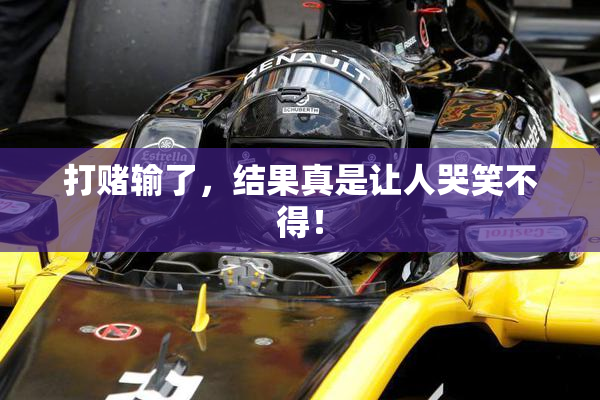 打赌输了，结果真是让人哭笑不得！