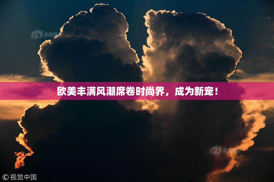 欧美丰满风潮席卷时尚界，成为新宠！