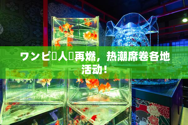 ワンピー人気再燃，热潮席卷各地活动！