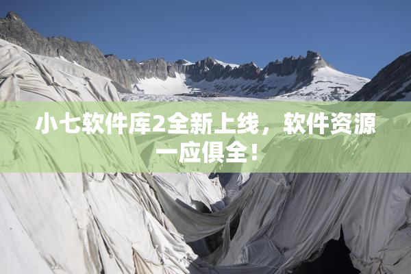小七软件库2全新上线，软件资源一应俱全！