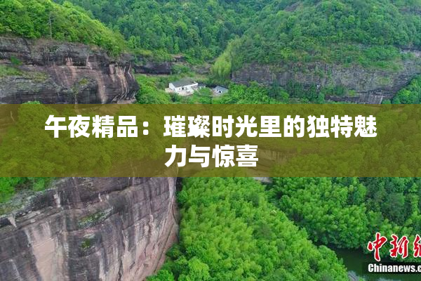 午夜精品：璀璨时光里的独特魅力与惊喜