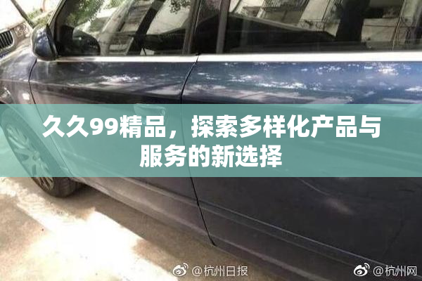 久久99精品，探索多样化产品与服务的新选择