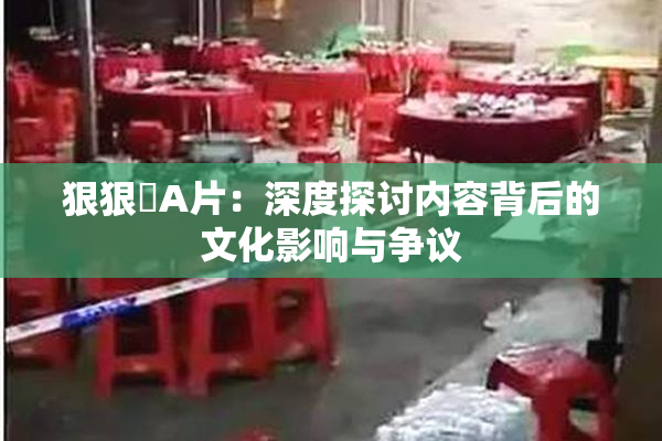 狠狠穞A片：深度探讨内容背后的文化影响与争议