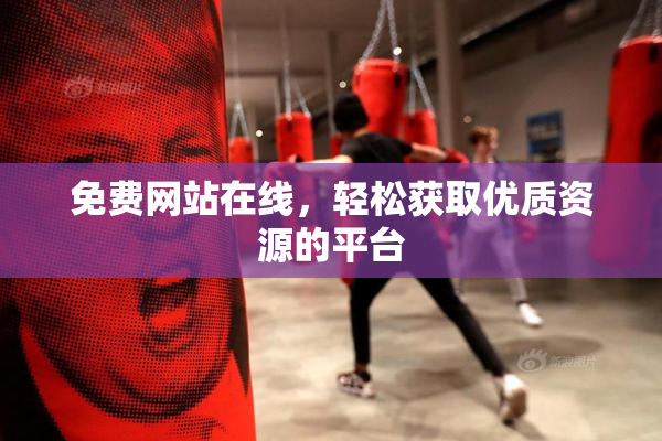 免费网站在线，轻松获取优质资源的平台