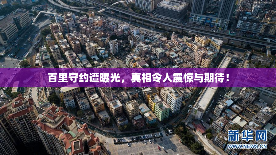 百里守约遭曝光，真相令人震惊与期待！