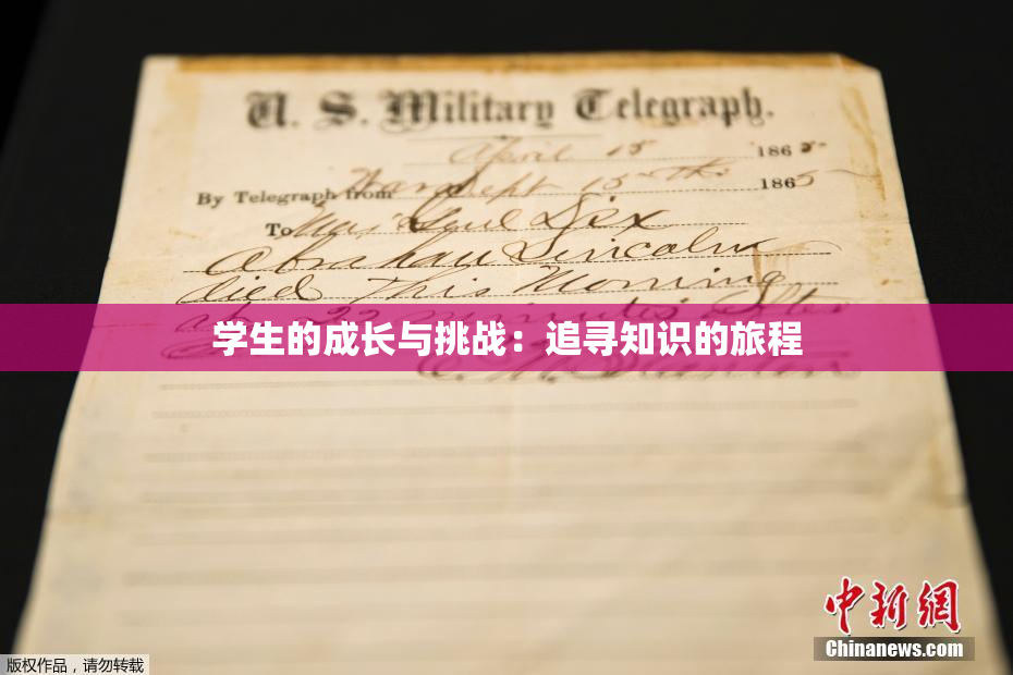 学生的成长与挑战：追寻知识的旅程