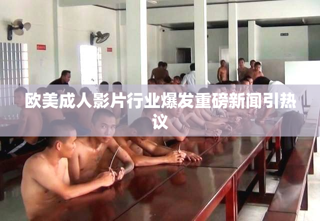 欧美成人影片行业爆发重磅新闻引热议