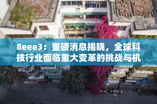 8eee3：重磅消息揭晓，全球科技行业面临重大变革的挑战与机遇