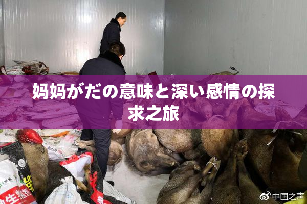 妈妈がだの意味と深い感情の探求之旅