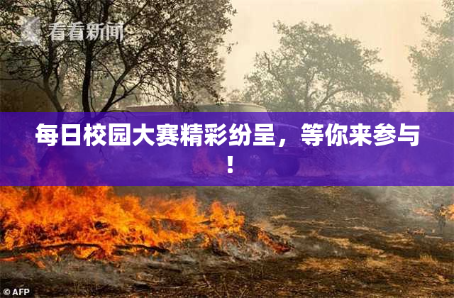 每日校园大赛精彩纷呈，等你来参与！