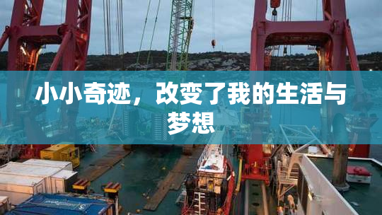 小小奇迹，改变了我的生活与梦想