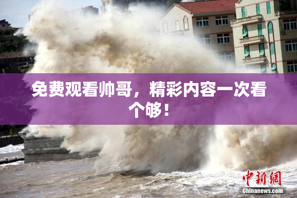 免费观看帅哥，精彩内容一次看个够！