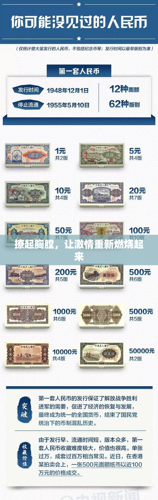 撩起胸膛，让激情重新燃烧起来