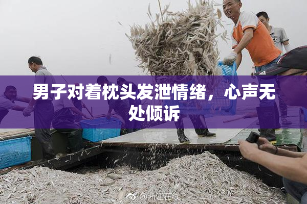 男子对着枕头发泄情绪，心声无处倾诉