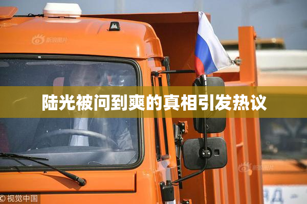 陆光被问到爽的真相引发热议