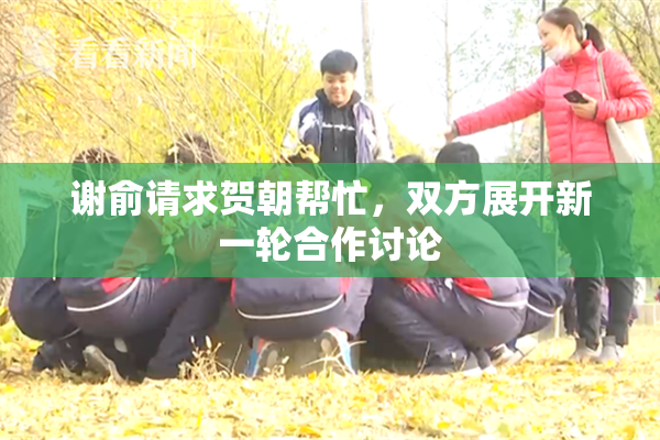 谢俞请求贺朝帮忙，双方展开新一轮合作讨论