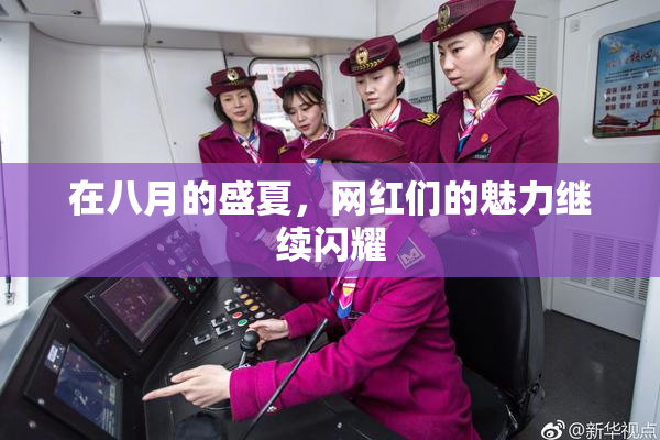 在八月的盛夏，网红们的魅力继续闪耀